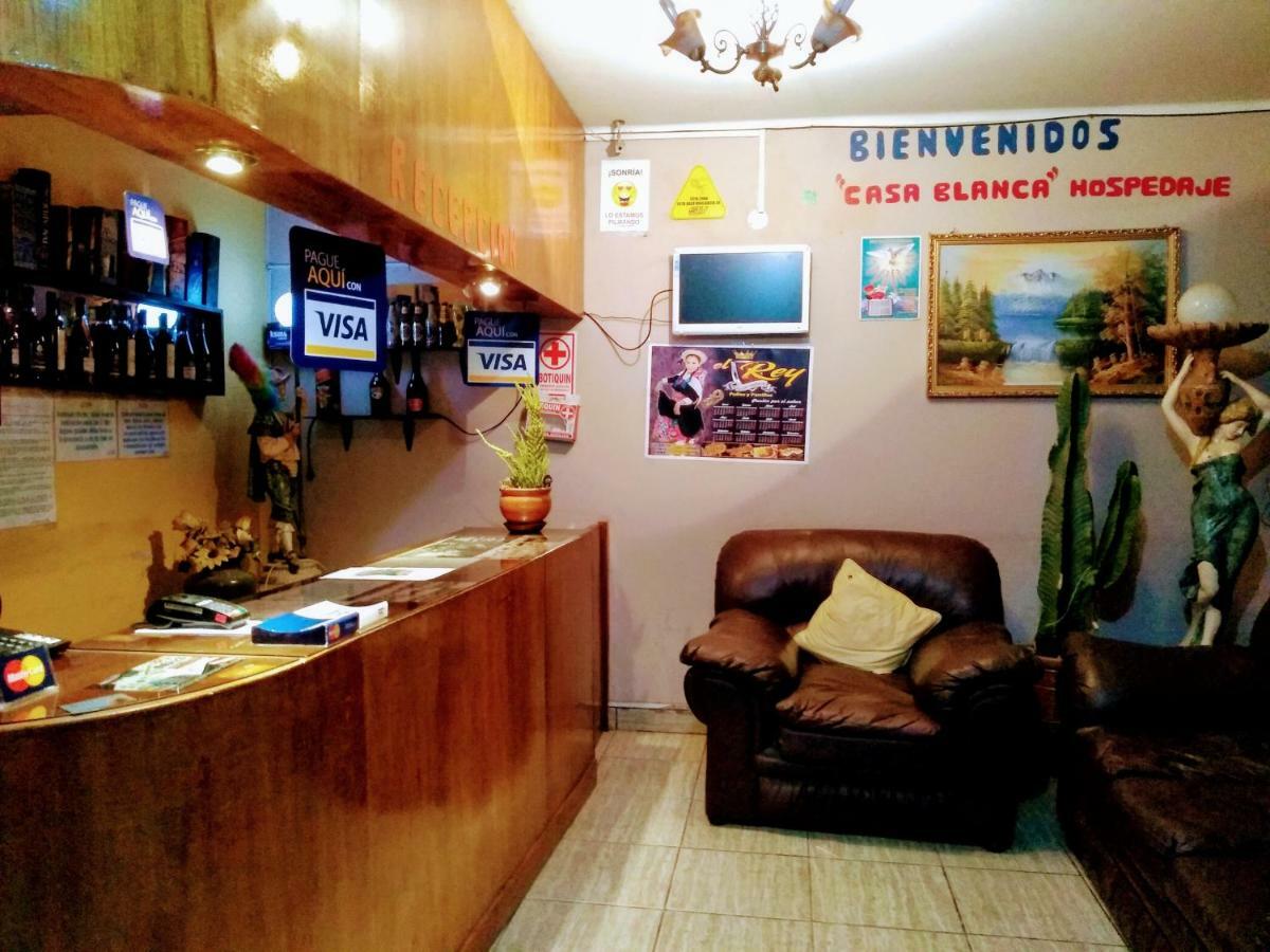 Casa Blanca Hospedaje Huamancaca Экстерьер фото