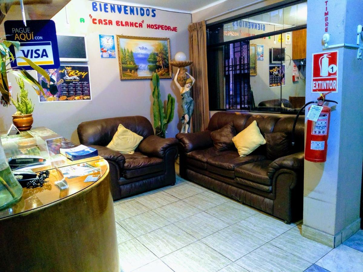 Casa Blanca Hospedaje Huamancaca Экстерьер фото